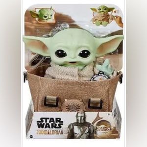 NWT talking baby yoda toy
